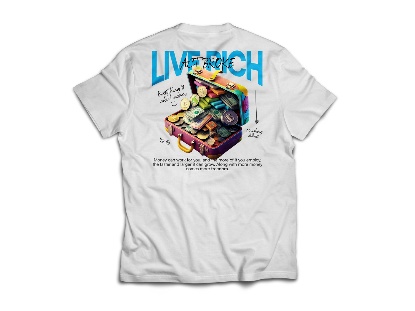 Live Rich Tee ABLR Clothing